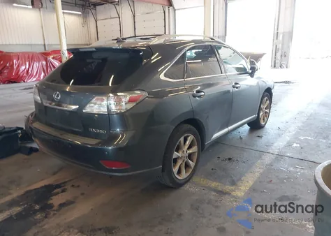 2011 Lexus Rx 350 z USA, uszkodzony, nr VIN 2T2BK1BA1BC099091